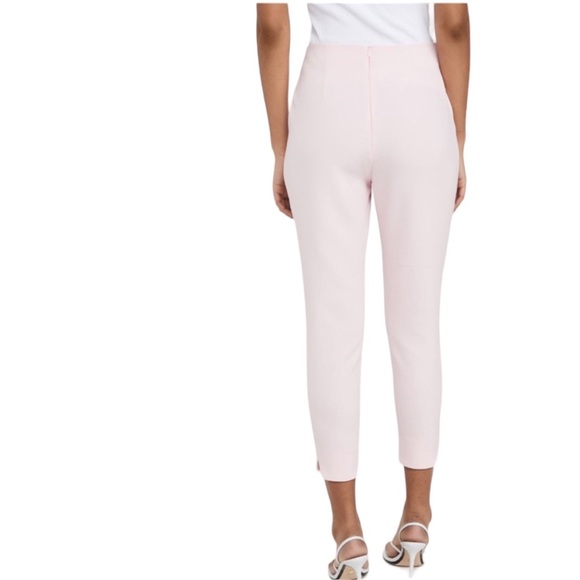 NWOT Cupcakes and Cashmere Veletta High-Waisted Pink Suit Pants Size 4 - Picture 3 of 7